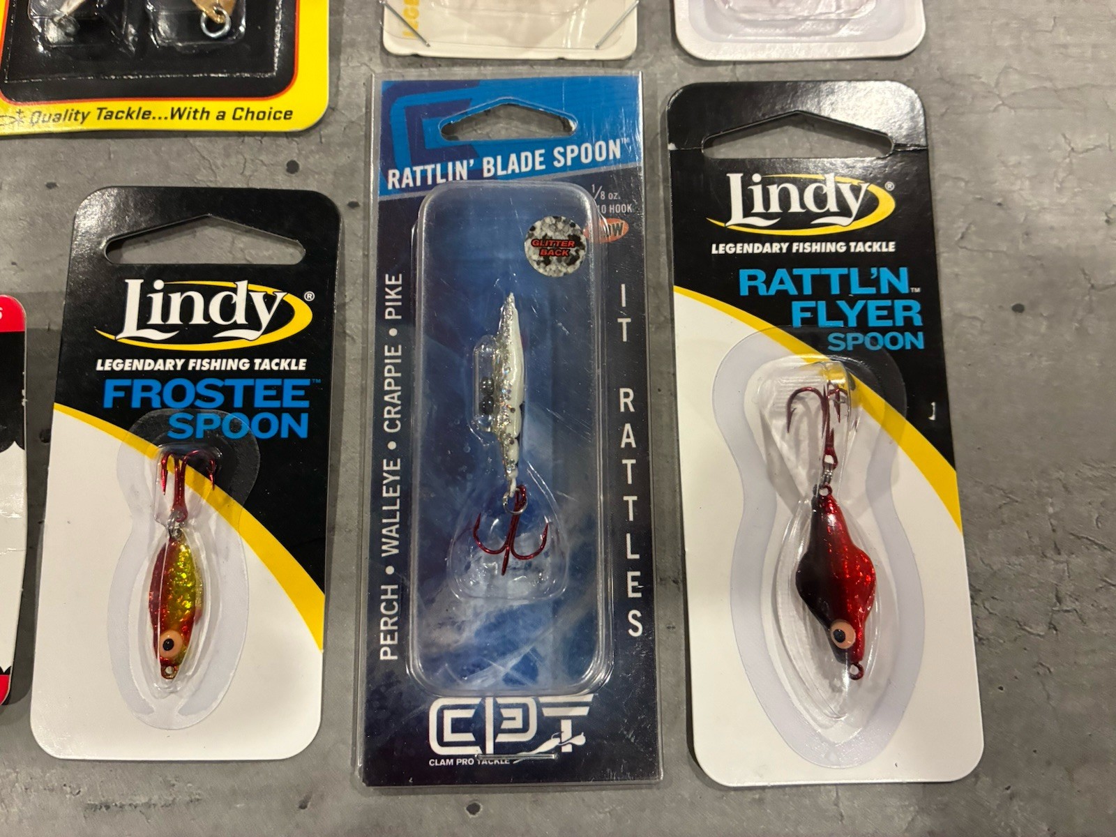 Ice Fishing Lures - 50 Packs - Northland - Lindy - Swedish Pimple -  Spoons- Jig - Image 16