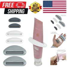 6 Sets Tube Squeezer Clip for Toothpaste, Hand Cream, Paint Tube, Cosmetics, ...