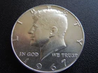 1967 Kennedy Half Dollar Coin (#19)