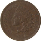 1866 Indian Head Cent VF Very Fine Penny 1c Coin SKU:I23992