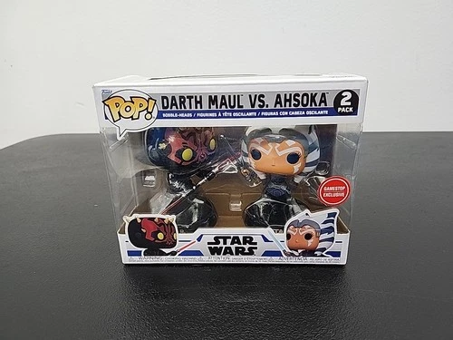 Funko Pop! Vinyl: Star Wars - Darth Maul vs. Ahsoka - GameStop Exclusive