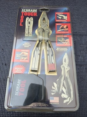 Schrade Tough Tool, ST1NCP- NOS Made in USA Multitool Rare Old Stock