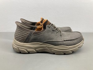 Mens Slip-on Skechers Shoes Size 9.5 Wide Fit Brown Black Summits Sorenz 232697W Skechers Men main image 3