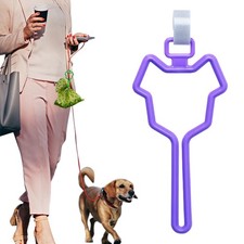 Dalzom 2Pcs Dog Poop Bag Holder, Waste Bag Holder Carrier for Leash, Dog P