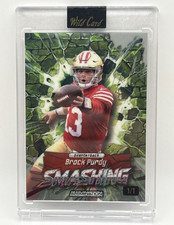 Wild Card 2026 Alumination SMASHING Brock Purdy 1/1 Insert #JSMGR2-BP Football