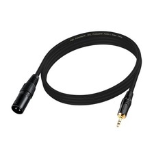 3.5mm to XLR Cable 6.6FT, Unbalanced 1/8 Mini Jack TRS Stereo Male to XLR Mal...