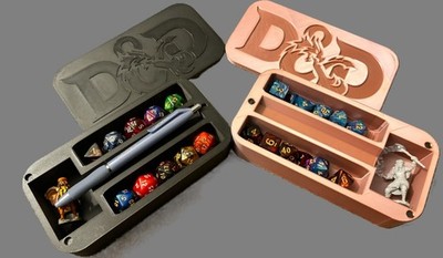 Dice Case DND Dice Box Dice Storage Case Dice Organizer Holder Dungeons Dragons