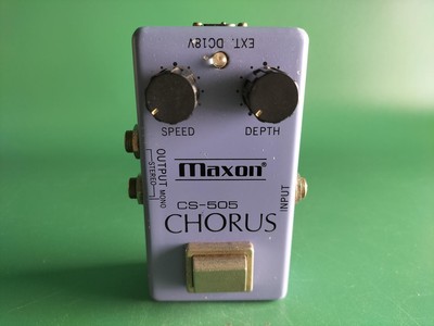 Maxon CS-505 Chorus Analog Circuit 18V Betrieben Gebraucht Gitarren Effektpedal