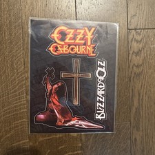 Ozzy Osbourne Blizzard of Ozz Sticker Set of 4 New Sealed