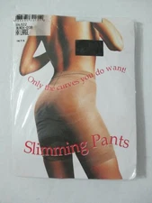 NEW TOTAL SUPPORT SLIMMING SHAPER PANTS BASE LAYER W6322 BLACK XXL FLATTEN TUMMY