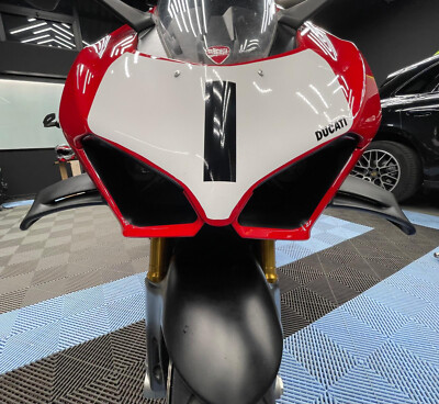 Adesivi Per Carene Laterali Moto Bianca - Ducati Hypermotard 796/1100