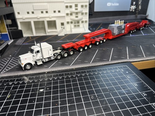 1/64 For DCP Trucks 15 Axle custom made Heavy Haul trailer and Transformer Load - Picture 4 of 21