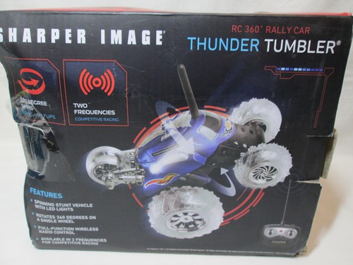 Sharper Image RC 360 Rally Car Thunder Tumbler Stunt Car NEW - DAMAGED BOX - Picture 5 of 6