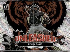 2023 Donruss #U2 Henry Davis Unleashed Rapture Pittsburgh Pirates (Q)
