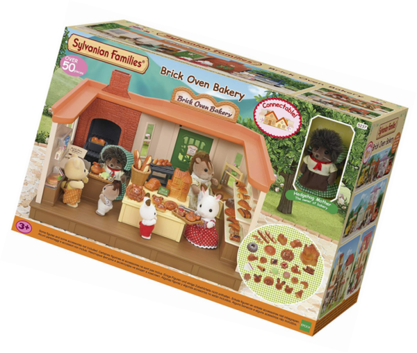 sylvanian families brick oven bakery set
