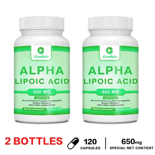 120 pièces acide alpha-lipoïque 650 mg - équilibre du sucre dans le sang, ant - Foto 10 di 12