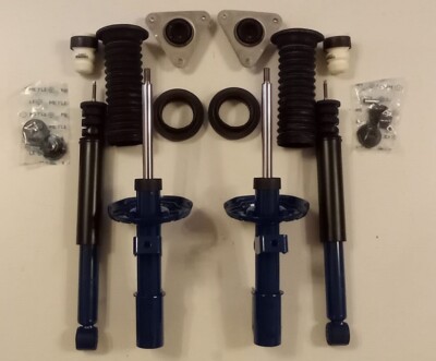 2x GASDRUCK STOSSDÄMPFER + DOMLAGER + SCHUTZKAPPEN + FEDERN HINTEN FORD