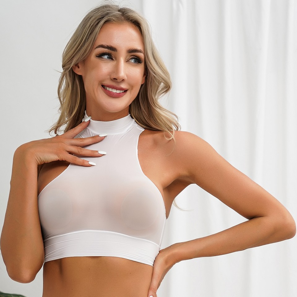 Haut Sans Manches RYS Femme - Taille L (46 IT) - Couleur Grise - Style Italien - Neuf Sans étiquettes