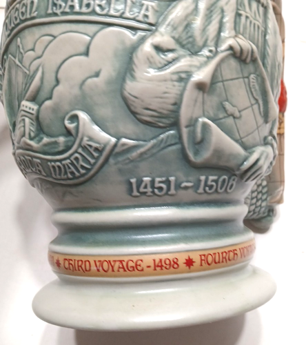 Vintage Avon 1992 Christopher Columbus New World Stein Made in Brazil #88413 - Picture 11 of 15