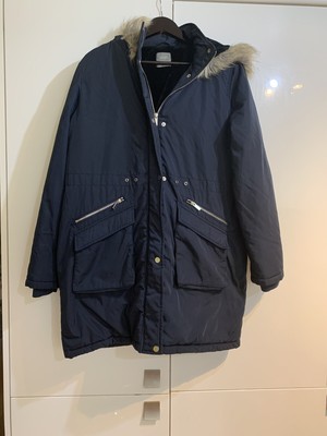 oasis padded zip up jacket