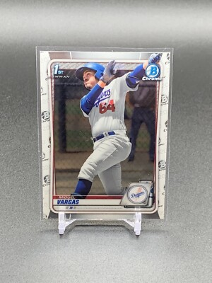 #ad #ad 2020 Bowman Miguel Vargas BCP 131 1st Chrome Chicago White Sox $2.39
