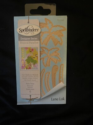 Spellbinders Designer Series Tropical Paradise Palm Trees S3-249