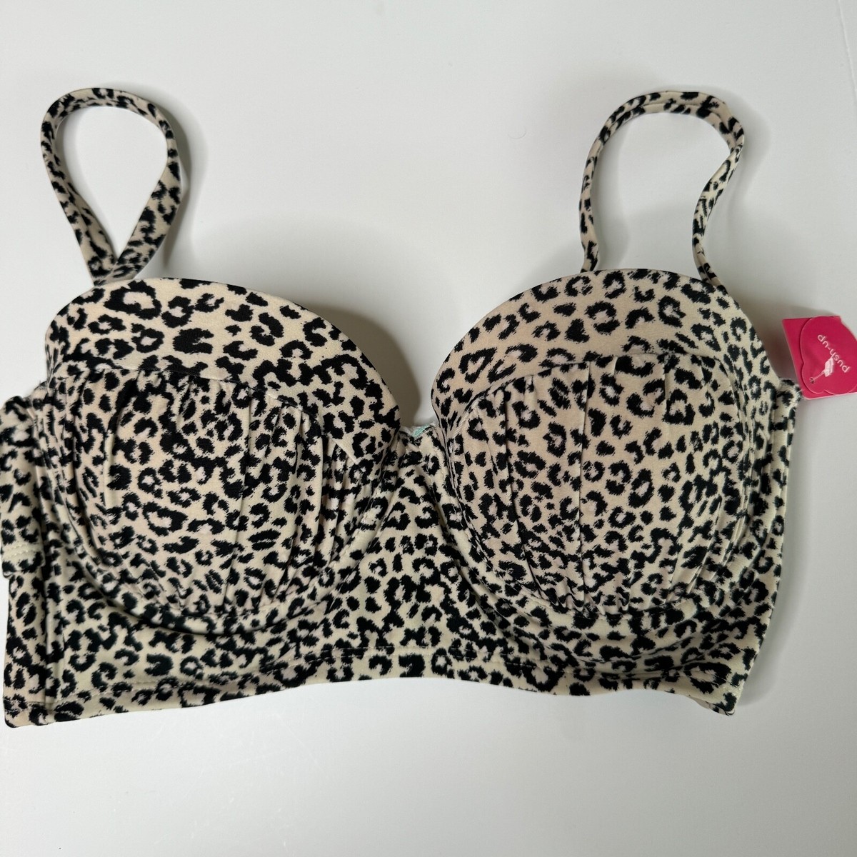 cheetah push up bikini