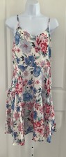 Gap Fit & Flare Cami Floral Mini Dress