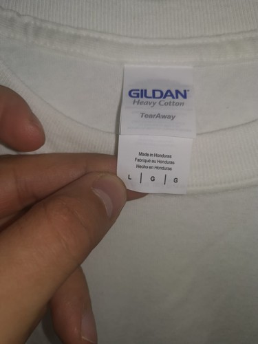 Camiseta Blanca Gráfica Videojuego Vintage Mafia III Gildan GRANDE - Imagen 4 de 7