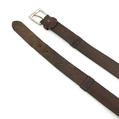 Cinturón de cuero genuino para hombre by Saddler - Imagen 6 de 7