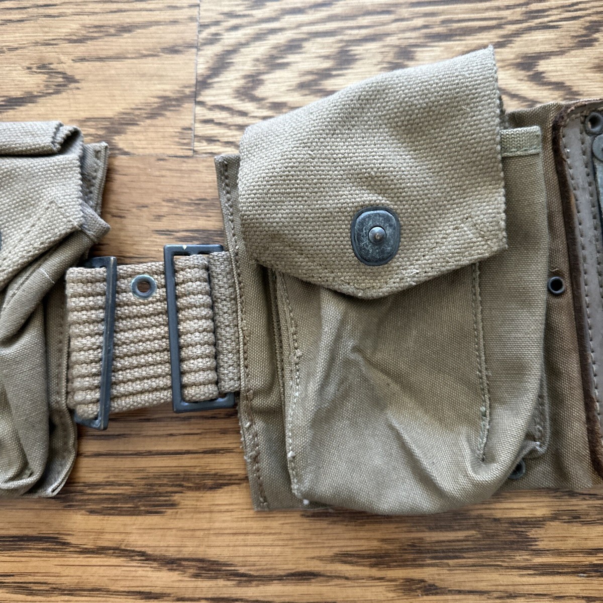 米軍　実物,　バーガンナー　弾薬ベルト(BAR/M1918）　官給品　ビンテージ 米軍 実物, バーガンナー 弾薬ベルト(BAR/M1918） 官給品