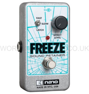 EHX Electro Harmonix Freeze Sound Retainer Gitarren-Effekt-Pedal/Stomp-Box