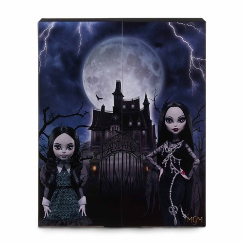 Monster High Skullector Addams Family Morticia & Wednesday - SPEDIZIONE ORA! - Foto 2 di 12