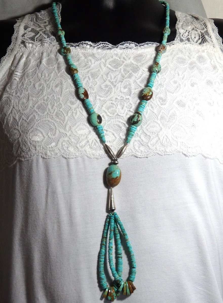 Natural 8 TURQUOISE STERLING Silver 29