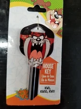 LOONEY TUNES TASMANIAN (TAZ) DEVIL KWIKSET KW1/KW10 KEYBLANK -READ DETAILS BELOW