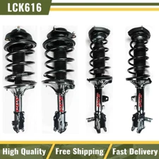 Front & Rear Struts w/ Coil Spring For 1996 1997 1998 1999 2000 Hyundai Elantra