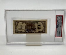 1962 Topps Baseball Bucks Carl Yastrzemski Autographed PSA 10 RARE