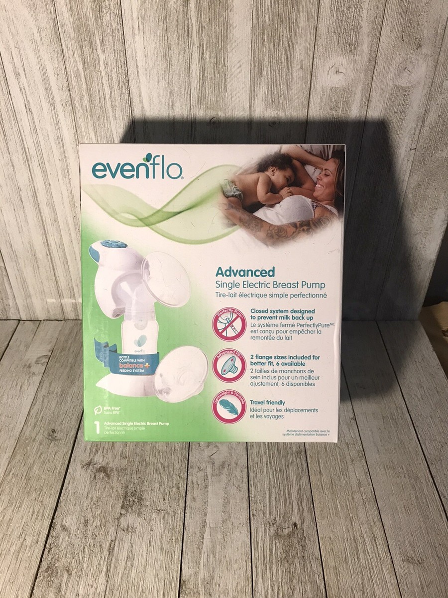 EVENFLO Advanced Single Electric Breast Pump Compact Lightweight