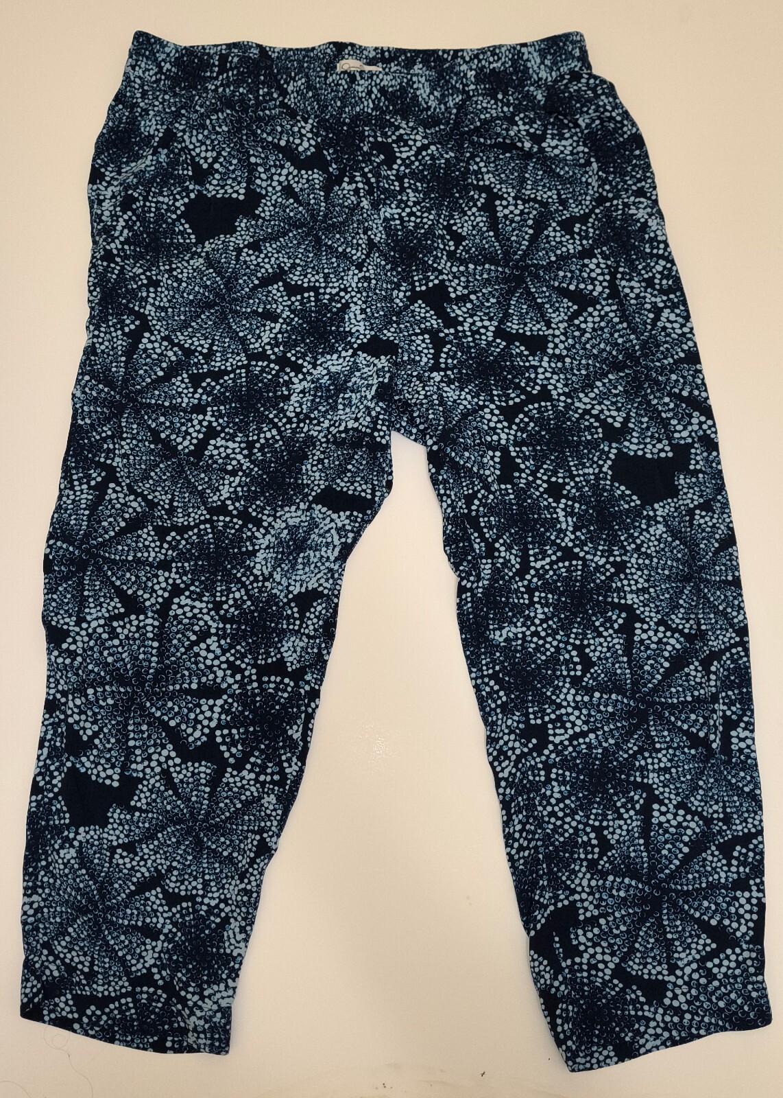 Jessica Simpson Womens Cadie Palazzo Shorts in Blue Size XL