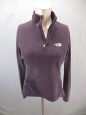 The North Face Size S Womens 1/2 Zip Stand Collar Fleece Athletic Pullover 273