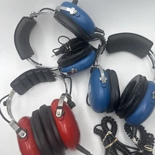 Lot Of 3 Racing Radios Diversified Electronics  #9950 Headset Roush Head Set