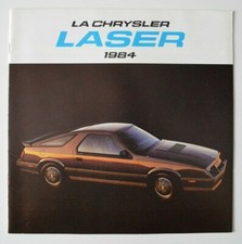 CHRYSLER Laser 1984 dealer brochure - French - Canada