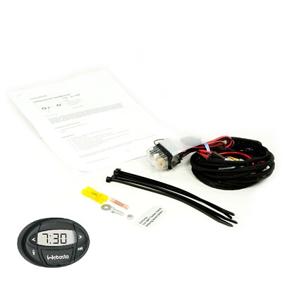 Aufrüstkit für VW T5 inklusive Vorwahluhr 1533 für Webasto Zuheizer Aufrüstsatz