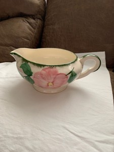 Vintage-Blue-Ridge-Southern-Potteries-Prairie-Rose-Gravy-Boat