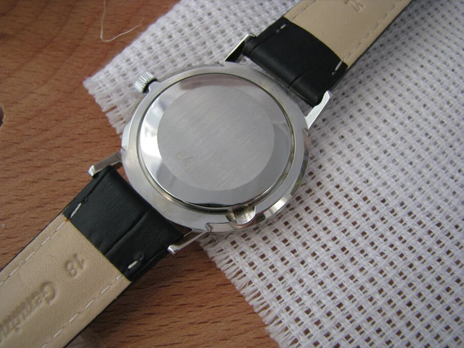 LUCH часы винтажный золотой свет советский механические наручные мужские Русский СССР пилот De - Изображение 4 из 4