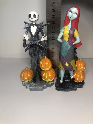 Nightmare Before Christmas Jack & Sally Table Decorations Halloween, Disney - Picture 4 of 7