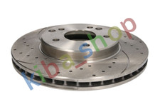 RIGHT OR LEFT BRAKE DISC SET 2 PCS 2PCS SPEEDMAX CUT-DRILLED FRONT L/R OUTER