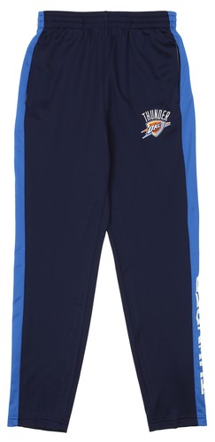OuterStuff NBA Youth Boys Side Stripe Slim Fit Performance Pant, Oklahoma City T - Picture 2 of 6