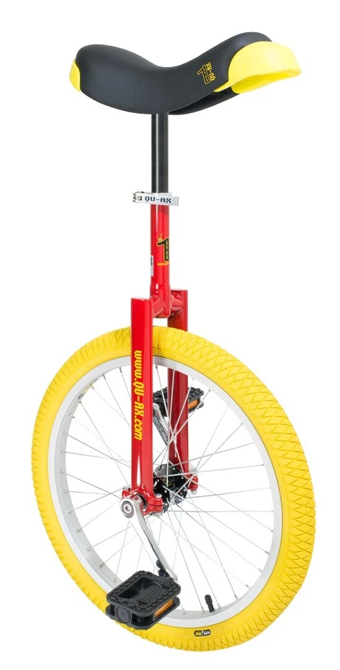 Qu-Ax Einrad LUXUS 20" (406mm), Farbe: rot (1101) - Bild 1 von 1