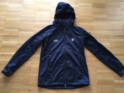 Damen Softshell Jacke Hakro  Alberta  BMW Product Genius blau Gr. S DTM Formel E